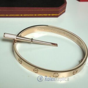 Cartier replica gioiello bracciale love oro rosa