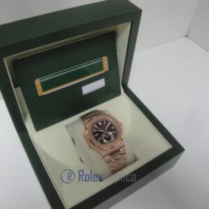 patek philippe replica nautilus rose gold moon phase 5712 orologio imitazione