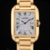 Cartier replica tank americaine oro giallo white dial orologio imitazione perfetta