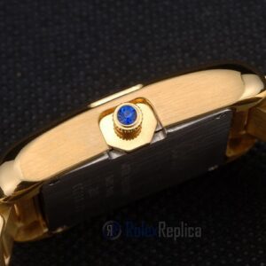 Cartier replica tank americaine oro giallo white dial orologio imitazione perfetta