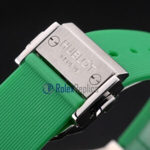 hublot replica big bang titanium white dial green orologio copia