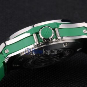 hublot replica big bang titanium white dial green orologio copia