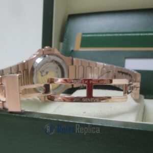 patek philippe replica nautilus rose gold moon phase 5712 orologio imitazione