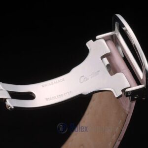 Cartier replica ballon bleu acciaio strip leather pink orologio imitazione perfetta