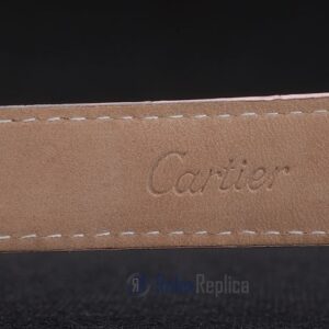 Cartier replica ballon bleu acciaio strip leather pink orologio imitazione perfetta