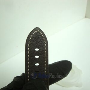 Panerai replica radiomir black seal pro-hunter pvd skeletron strip leather imitazione copia