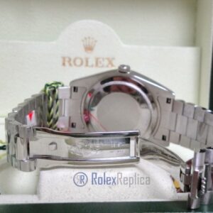 rolex replica daydate ll acciaio sky dial strip president orologio replica copia imitazione