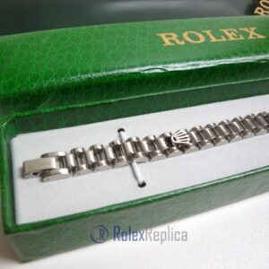 Rolex replica gioielli bracciale jubilèè strip oro bianco