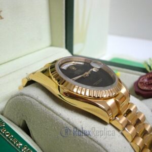 Rolex replica day-date oro giallo black dial individual edition