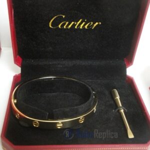 Cartier replica gioiello bracciale love oro giallo