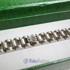 Rolex replica gioielli bracciale jubilèè strip oro bianco