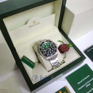 rolex replica seadweller gradient green dial new basilea 2018 orologio replica copia lusso imitazione
