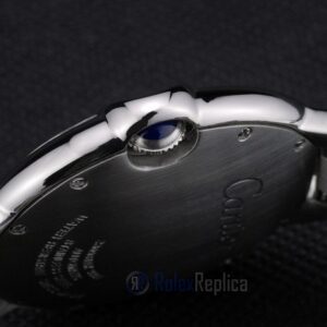 Cartier replica ballon bleu acciaio lady argentèè orologio imitazione perfetta