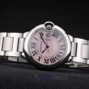 Cartier replica ballon bleu acciaio rosèè dial orologio imitazione perfetta