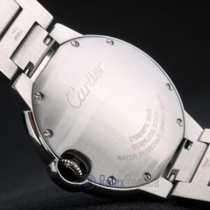 Cartier replica ballon bleu acciaio rosèè dial orologio imitazione perfetta