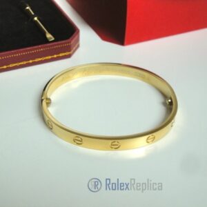 Cartier replica gioiello bracciale love oro giallo
