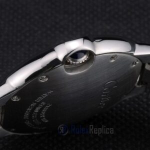 Cartier replica ballon bleu acciaio black dial orologio imitazione perfetta