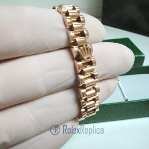 Rolex replica gioielli bracciale jubilèè strip oro rosa