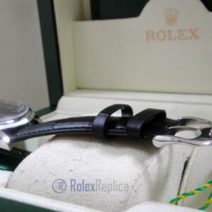 rolex replica cellini date black dial orologio replica cinturino pelle