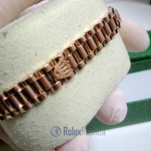 Rolex replica gioielli bracciale jubilèè strip oro rosa