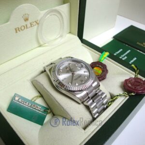rolex replica daydate ll acciaio argentèè dial president orologio replica copia imitazione