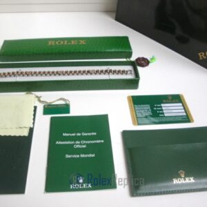 Rolex replica gioielli bracciale jubilèè strip oro rosa acciaio bi-colour