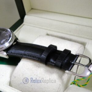 rolex replica cellini date black dial orologio replica cinturino pelle