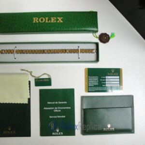 Rolex replica gioielli bracciale jubilèè strip oro giallo acciaio bi-colour