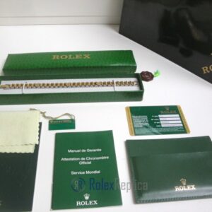 Rolex replica gioielli bracciale jubilèè strip oro giallo acciaio bi-colour