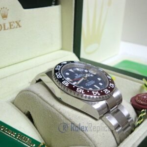 rolex replica GMT master II oro bianco blue dial 116719BLRO basilea MY2018