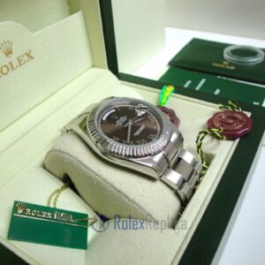 rolex replica daydate ll acciaio brown dial oyster orologio replica copia imitazione