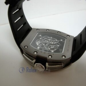 richard mille replica RM038 bubba watson skeletron titanium limited edition strip rubber-b
