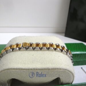 Rolex replica gioielli bracciale jubilèè strip oro giallo acciaio bi-colour