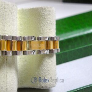 Rolex replica gioielli bracciale jubilèè strip oro giallo acciaio bi-colour
