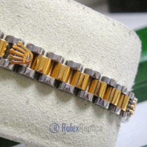 Rolex replica gioielli bracciale jubilèè strip oro giallo acciaio bi-colour
