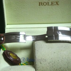 rolex replica daydate white gold blue strip leather orologio replica copia imitazione