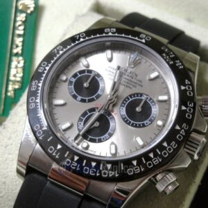 rolex replica daytona new rubber 2017 oro bianco orologio replica copia imitazione