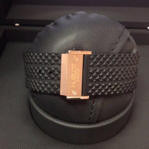 hublot replica big bang titanium rose gold strip rubber-b orologio copia