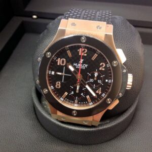 hublot replica big bang titanium rose gold strip rubber-b orologio copia