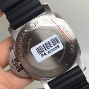 PANERAI REPLICA PAM 799 CARBOTECH SUBMERSIBLE TITANIUM WATCH WITH SUPER CLONE P.9010