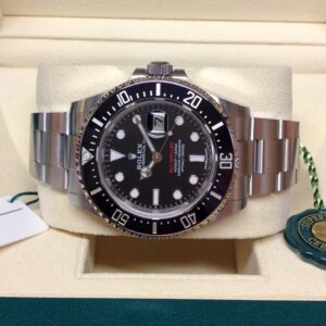 rolex replica seadweller my2017 red writing black dial orologio replica copia lusso imitazione