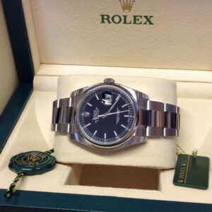 rolex replica datejust oyster black dial orologio imitazione