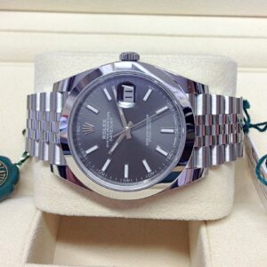 Rolex replica Datejust 41 126300 Rhodium Dial clone movement