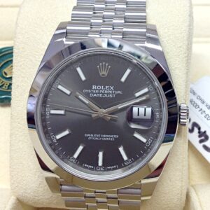 Rolex replica Datejust 41 126300 Rhodium Dial clone movement