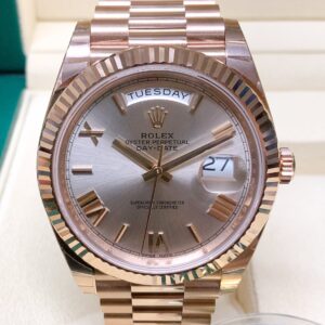 Rolex replica Day-Date 40 228235 Rose Gold clone movement