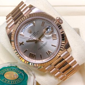 Rolex replica Day-Date 40 228235 Rose Gold clone movement