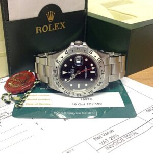 Rolex replica explorer II classic 16570 40mm Black Dial