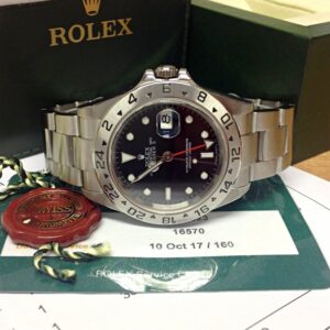 Rolex replica explorer II classic 16570 40mm Black Dial