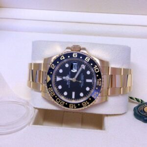 rolex replica GMT master II oro black dial ceramica orologio replica