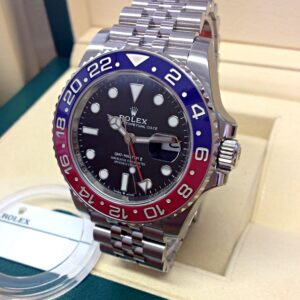 Rolex replica GMT Master II 126710BLRO Pepsi 3285 clone movement